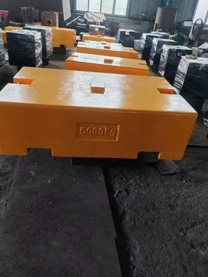 Trọng lượng tiêu chuẩn 5000kg Trọng lượng thử nghiệm Trọng lượng thử nghiệm tải thang máy, Trọng lượng sắt
