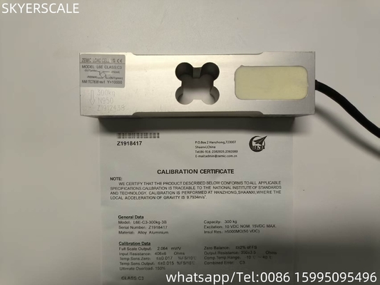 Zemic Brand Load Cell Sensor L6E-300kg Đối với cân 30x40cm -200kg
