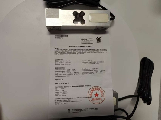 Zemic Brand Load Cell Sensor L6E-100kg Đối với cân sàn 30x30cm -50kg