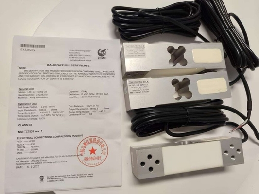 Zemic Brand Load Cell Sensor L6E-100kg Đối với cân sàn 30x30cm -50kg