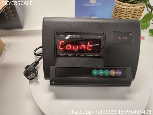 A12E Hiển thị dụng cụ cân đối với cân nặng sàn