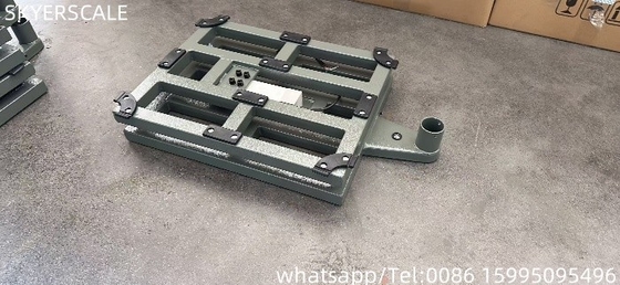 Thép nhẹ Digital Bench cân 40x50cm 200kg Với Zemic L6E3 Load Cell