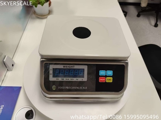 15kg thép không gỉ Đường cân điện tử chống nước IP68