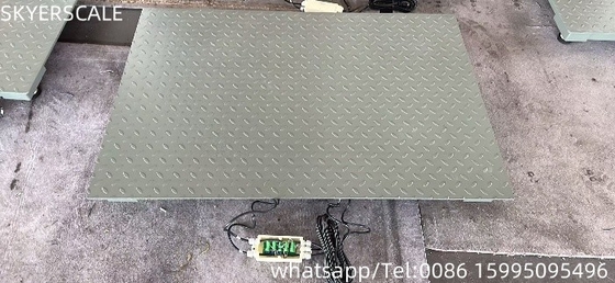 Thép nhẹ 0,8mx1,2m Nền tảng 3Ton cân nặng nặng Scale sàn công nghiệp