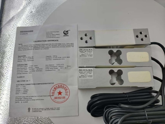 Chứng chỉ Zemic L6E 100kg OIML cho cân số