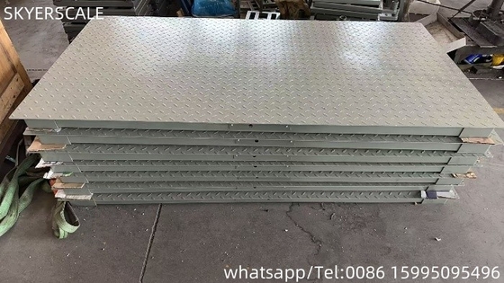 Đường cân sàn công nghiệp 1.2x2m với tải trọng 3000 kg và màn hình LED / LCD