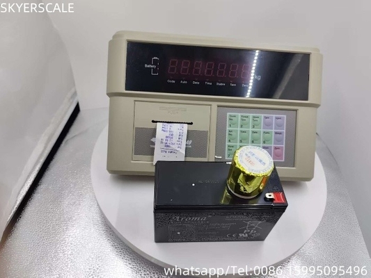 Kiểm tra chỉ số cân nhựa YAOHUA XK3190-A9P Cấu sẵn in máy in cho cân tải
