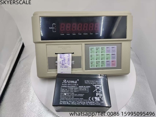Kiểm tra chỉ số cân nhựa YAOHUA XK3190-A9P Cấu sẵn in máy in cho cân tải