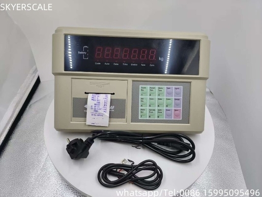 Kiểm tra chỉ số cân nhựa YAOHUA XK3190-A9P Cấu sẵn in máy in cho cân tải