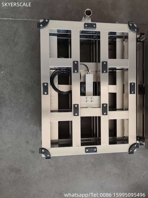 304 thép không gỉ 600x800mm Đường cân điện tử 500kg Banch Scale Platform