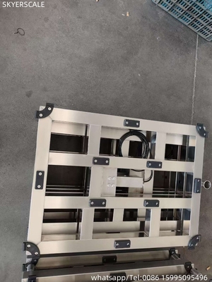 304 thép không gỉ 600x800mm Đường cân điện tử 500kg Banch Scale Platform