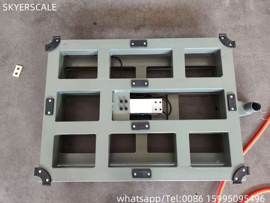 60x60cm 300kg Đường cân ghế bành di động Đường cân nền tảng thép cacbon