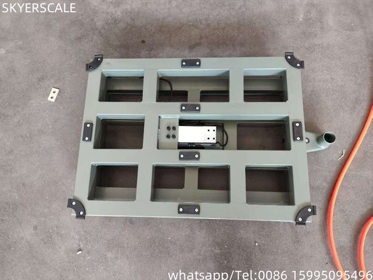Thép carbon kỹ thuật số 50x50xm 500kg Platform Scale Bench Scale With A12E Weighing Indicator