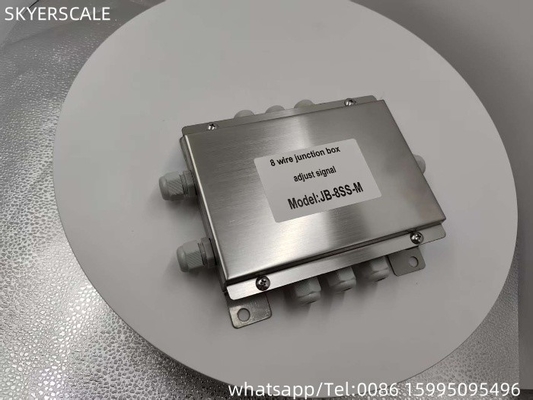 Truck Scale JB-8 8 Wire Stainless Steel Junction Box Cho Đường cân