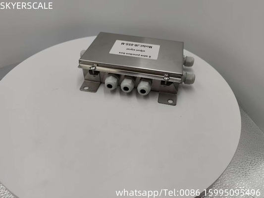 Thép không gỉ 8 đường điều chỉnh tín hiệu tổng hộp kết nối 8pcs Load Cell cho cân xe tải