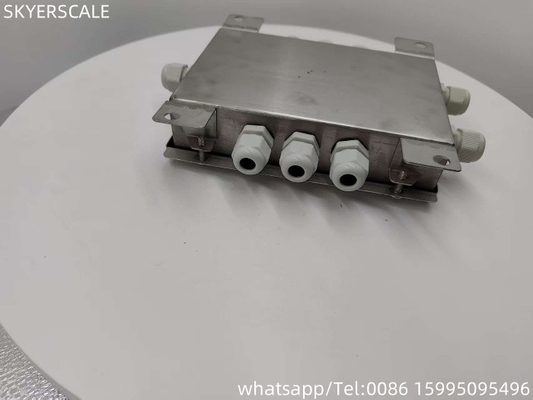 Weighbridge 8 Wire Stainless Standard Industrial Analog Adjust Signal Junction Box cho cân xe tải 3x18m