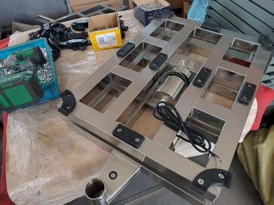 304 thép không gỉ 80x80cm Bench Scale Inox Heavy Duty Platform Scale 800kg