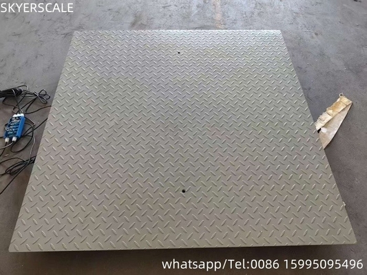 1.2x2m 3t Digital Công nghiệp Carbon Steel nền tảng sàn cân