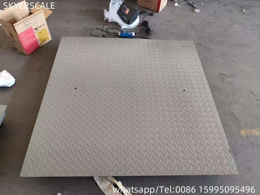 1.2x2m 3t Digital Công nghiệp Carbon Steel nền tảng sàn cân