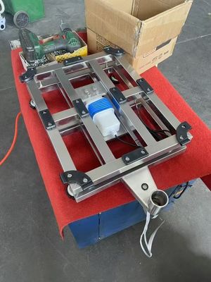 500 * 600mm 500kg 304 thép không gỉ thang máy công nghiệp cân cân điện tử