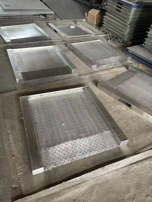 Công suất nặng Điện tử 304 Full Stainless Steel Platform Floor Scale 1.2x1.2m 3 Ton
