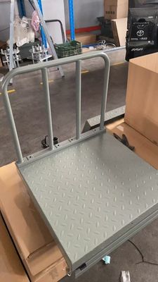 Đường cân nền tảng hạng nặng Đường cân điện tử số 500x500mm 300Kg Với đường sắt