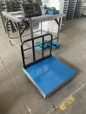 Đường cân nền tảng hạng nặng Đường cân điện tử số 500x500mm 300Kg Với đường sắt