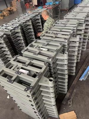 Đường cân nền tảng hạng nặng Đường cân điện tử số 500x500mm 300Kg Với đường sắt
