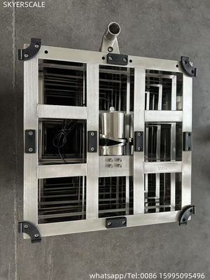 600x600mm 500kg 304 Đường cân nền tảng thép không gỉ đầy đủ