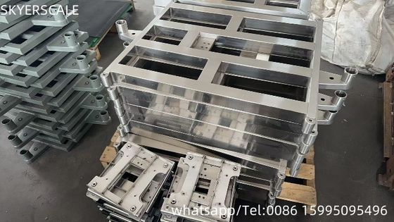 304 thép không gỉ Độ chính xác cao 450 * 600mm phạm vi 300KG Đường cân điện tử