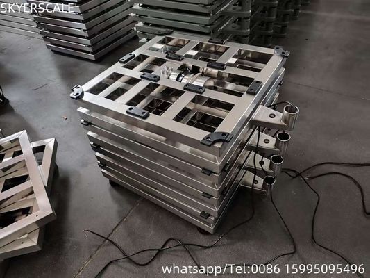 304 Thép không gỉ thang 600 * 800 mm 300kg Đường cân và thang máy chống nước