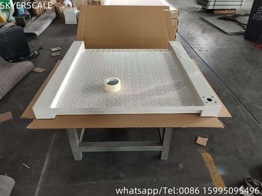 Điện tử kỹ thuật số hồ sơ thấp 3 tấn với nhiệm vụ nặng sàn ghế bánh xe Scale