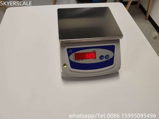 IP68 Không thấm nước 15kg/2g Đường cân kỹ thuật số Thực phẩm biển Hàng hải điện tử Thủy sản Thực phẩm Đường cân chống nước