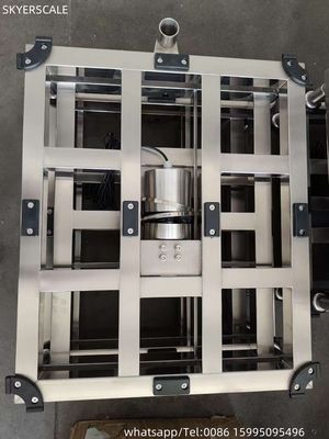Inox chống nước chính xác cao nền tảng băng ghế điện tử kỹ thuật số công nghiệp quy mô 600x800cm 500kg