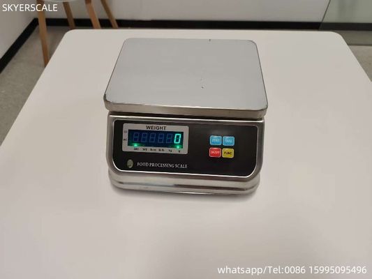 Điện tử IP68 D6 series Stainless Steel Waterproof Weight Scale Bảng trên Đường cân số