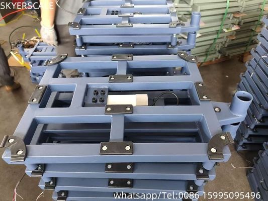 Đường đo nền tảng băng ghế điện tử 400x500mm Bảo vệ quá tải bằng thép carbon 100kg 200kg 300kg