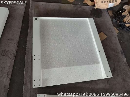 Platform Carbon Steel 0.8x1.2m 300kg Đường cân điện tử Đường cân ghế bánh xe kỹ thuật số