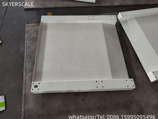 Platform Carbon Steel 0.8x1.2m 300kg Đường cân điện tử Đường cân ghế bánh xe kỹ thuật số