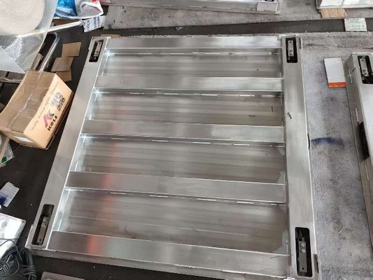 304 Stainless Steel Electronic Platform Weighing Scale 1mx1m 3 Tons Floor Scale