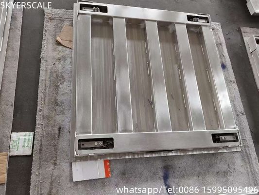 304 Stainless Steel Electronic Platform Weighing Scale 1mx1m 3 Tons Floor Scale