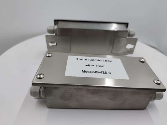 4 kênh IP67 chống nước Chuyển đổi điện 4 đường thép không gỉ Load Cell Junction Box cho cân