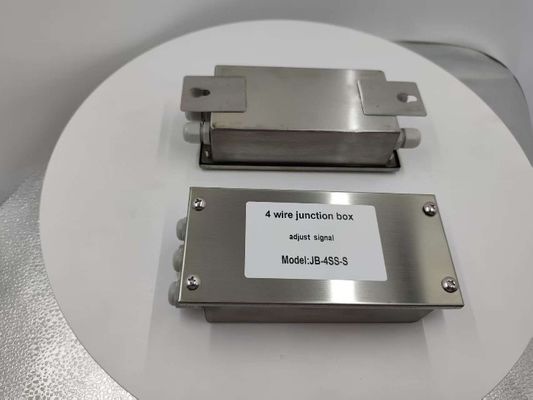 4 kênh IP67 chống nước Chuyển đổi điện 4 đường thép không gỉ Load Cell Junction Box cho cân