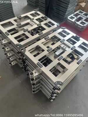 Bàn ghế nền tảng 304 thép không gỉ Đường cân chống nước 700x600mm 600kg Scale