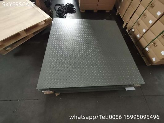 Cân sàn điện tử tải trọng lớn 0.8x1.2m 3 Tấn, dùng trong công nghiệp