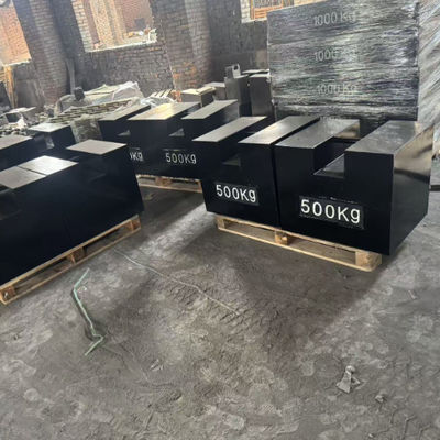 Tạ gang hình chữ nhật chất lượng cao 500KG 1000KG 2000KG màu đen M1 Giá thấp