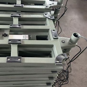 60 * 80 Điện tử kỹ thuật số 300kg Carbon Steel Bench Platform Postal Scale 100kg 150kg 300kg 500kg