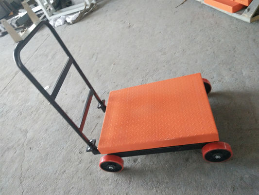 Cân di chuyển 60 × 80cm 500kg Băng ghế cân có bánh xe