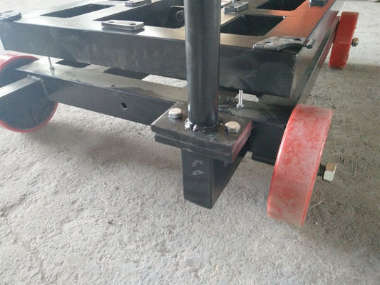 Cân di chuyển 60 × 80cm 500kg Băng ghế cân có bánh xe