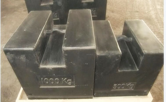 500kg M1 20kg 10kg trọng lượng thử gang cho cầu trục, trọng lượng gang cho trọng lượng thang máy
