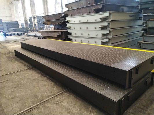 Kỹ thuật số Q235 Thép 3 × 24m 200 Tấn Cân Cân